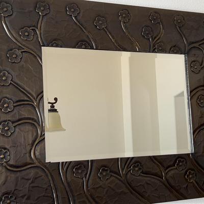 Lovely Framed Beveled Mirror