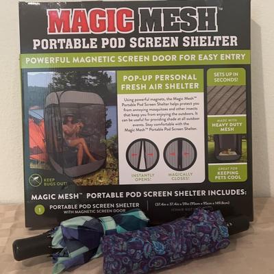 Magic Mesh Portable Pod Screen