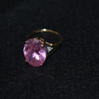14k Pink Ring