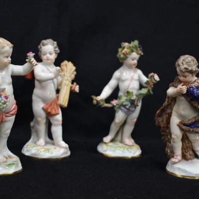 Meissen Figurines- 4 Seasons