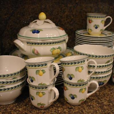 Sale Photo Thumbnail #59: Villeroy & Boch French Garden Fleurence dinnerware collection, 57 pcs