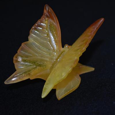 Sale Photo Thumbnail #39: Daum pâte-de-verre Papillon