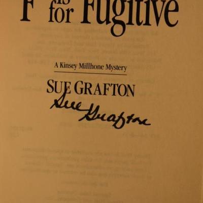 Sale Photo Thumbnail #95: Signed Sue Grafton Novels