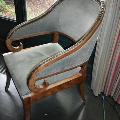 Pair of Art Deco Chairs-Rose Tarlow, Melrose House, Los Angeles