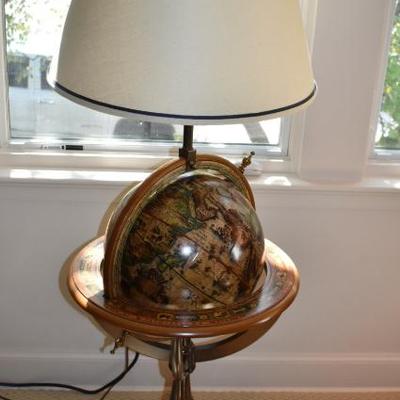 1970's Zoffoli Globe Floor Lamp
