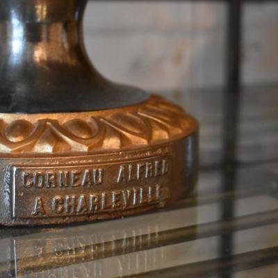Sale Photo Thumbnail #19: 2 French Urns by Alfred Corneau a Charleville
