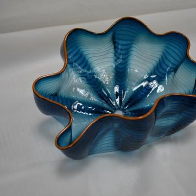 Authentic Chihuly Glass Bowl