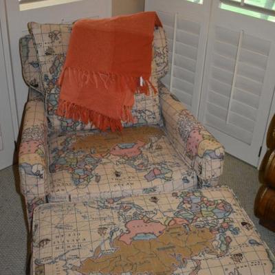 Wanderlust Chair & Ottoman