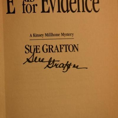 Sale Photo Thumbnail #94: Signed Sue Grafton Novels
