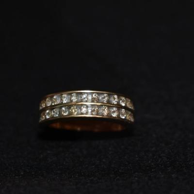 14k Diamond Band