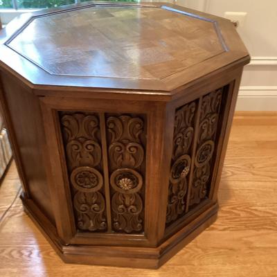 MCM Octogan End Table 