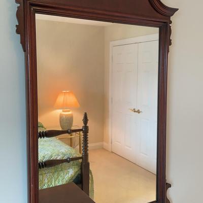 Wooden Framed Mirror