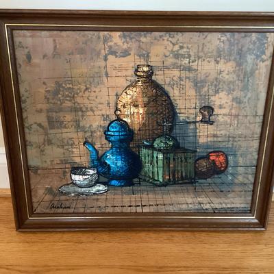 Still Life Coffee Grinder Oil Painting