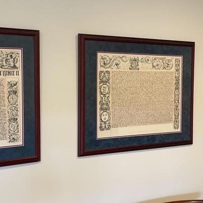 Copy Of The Charter For The "Province Of Pennsylvania"