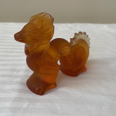 Lalique Amber Dragon