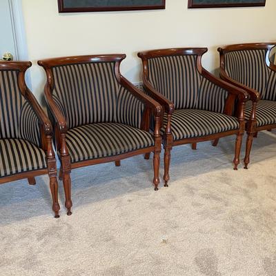 Set of 5 Antique Reproduction Chairs