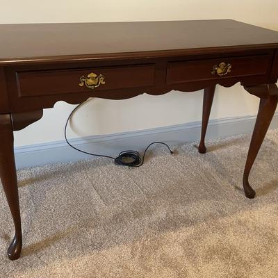 Wooden Table with Drawers