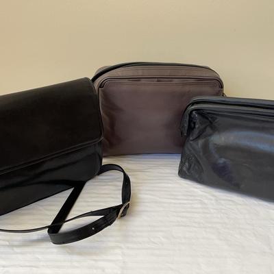Trio of Vintage of Leather Italian Purses