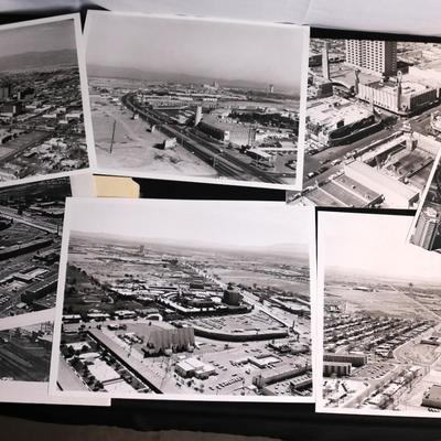 Set of Black & White Vintage Prints of Las Vegas, Nevada