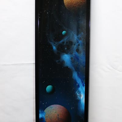 Signed Original David Archer "Lean Dream" Reverse Glass Painting