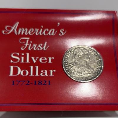 BE087 America’s First Silver Dollar 