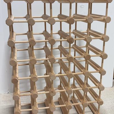 BG105 Wood Wine Rack