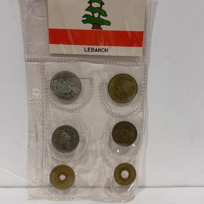 BE085 Lebanon Coins