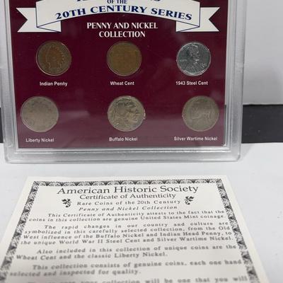 BE036 Rare Coins (Penny and Nickel Collection)