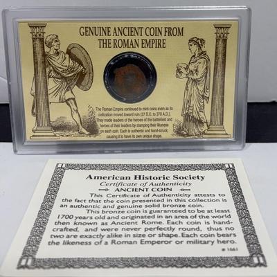 BE038 Ancient Coin From The Roman Empire 
