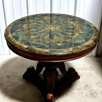 BG304AS Polish Stone/Wood Table