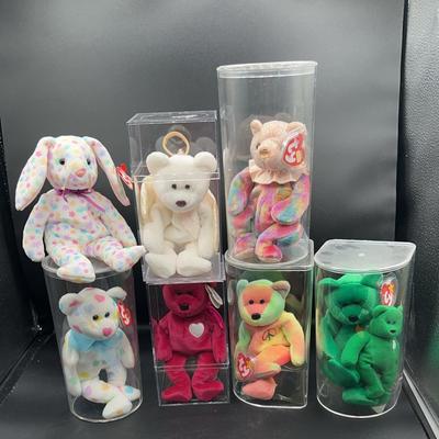 BE407 Ty Beanie Baby Bright Colors 