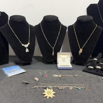 BE026 10KT Gold Necklace, Rings And More Necklaces 