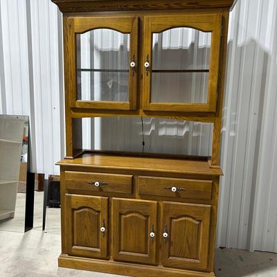 BG307AS Country Kitchen Hutch & Cabinet 