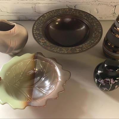 Assortment Of Decorative Bowls And Vases