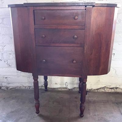 Vintage Martha Washington Sewing Cabinet 