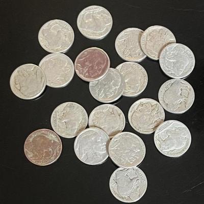 Buffalo Nickels (20)