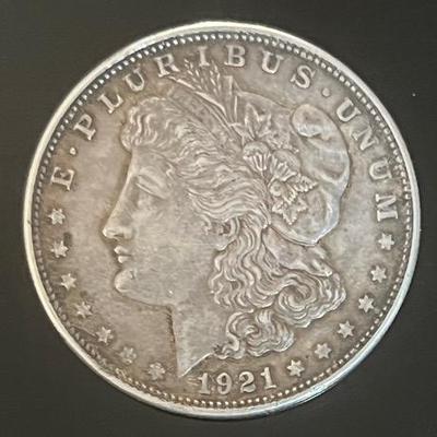 1921 Morgan Silver Dollar