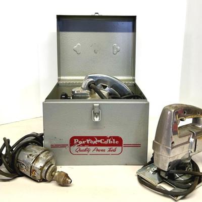 Vintage Power Tools With Porter Cable And Master Craft