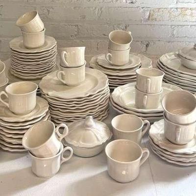 Red-Cliff Ironstone Fine China, “Heirloom” Pattern