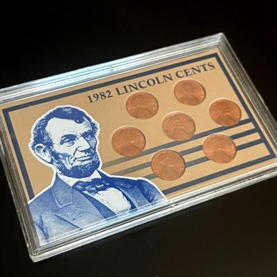 1982 Lincoln Cents