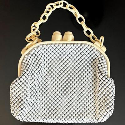 1940s Whiting & Davis Alumesh Handbag