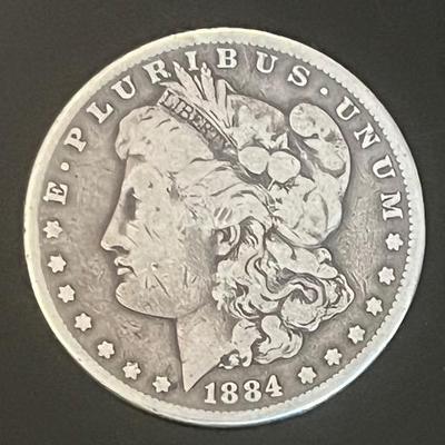 1884 Morgan Silver Dollar 