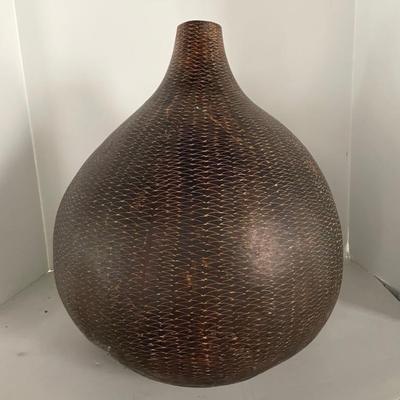 Primitive Aborigine Style Folk Art Gourd Decor