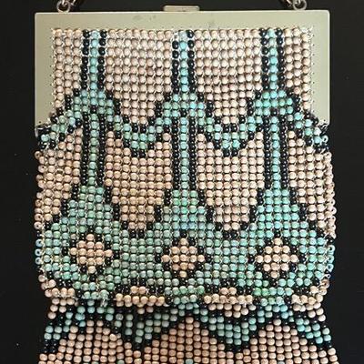 1930s Art Deco Ormo Beaded Handbag