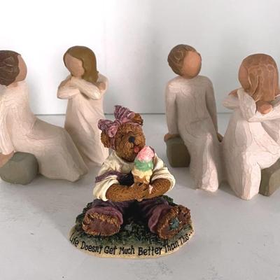 Willow Tree Figurines With Boyds Bears Bear
