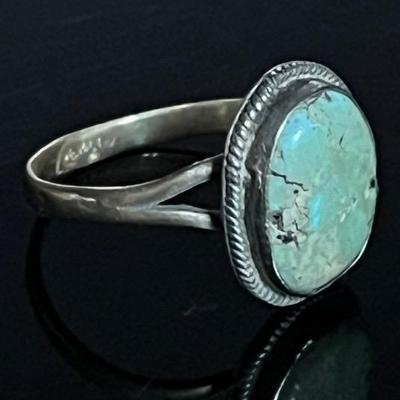 Sterling Silver Turquoise Ring