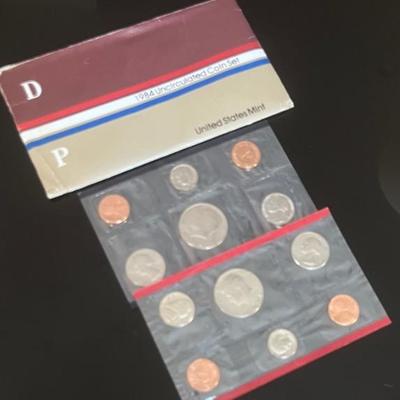 1984 U.S. Mint Uncirculated Coin Set