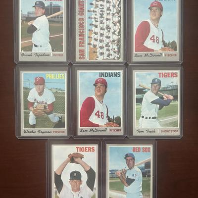 1970 Topps Baseball High Number Cards