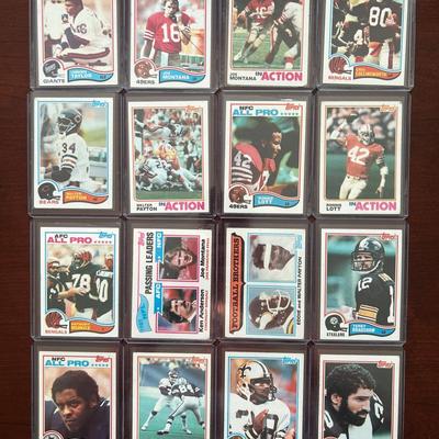 1982 Topps Football Complete Set. Lawrence Taylor & Ronnie Lott Rookies. Montana, Payton and More