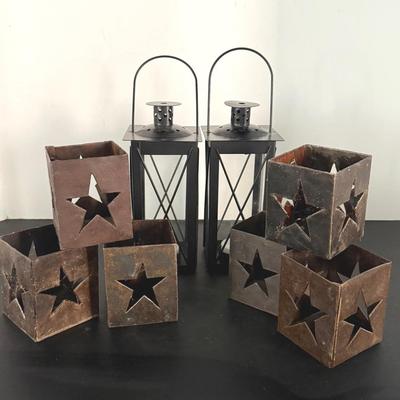 Rustic Votive & Lantern Assortment (8 Pieces)
